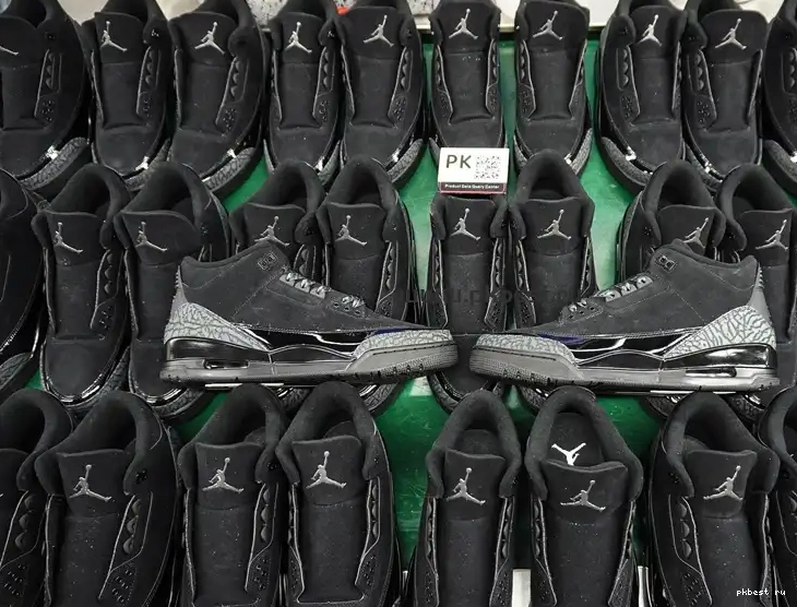 Retro GOD SHIP Jordan  RETAIL 3 Cat MATERIALS Air PK TO READY Black 0515